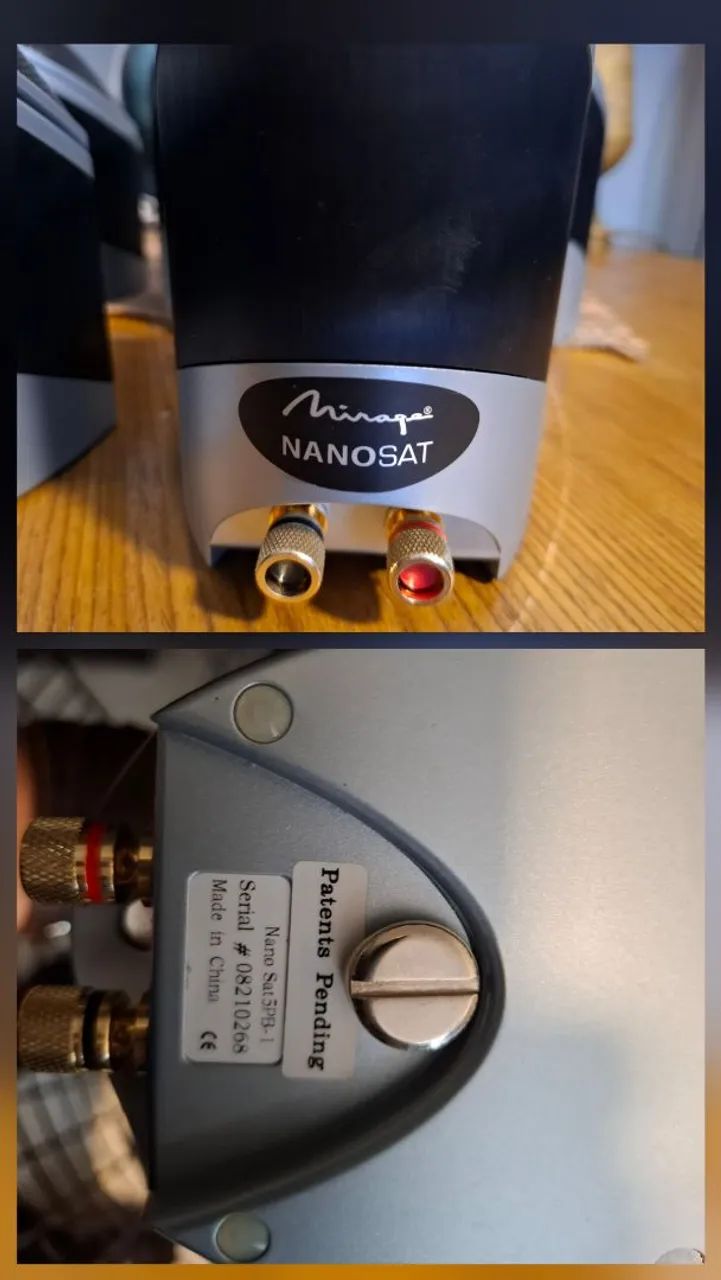 CAIXAS 5.0 MIRAGE NANOSAT 100W 8ohms 89dB - Foto 6