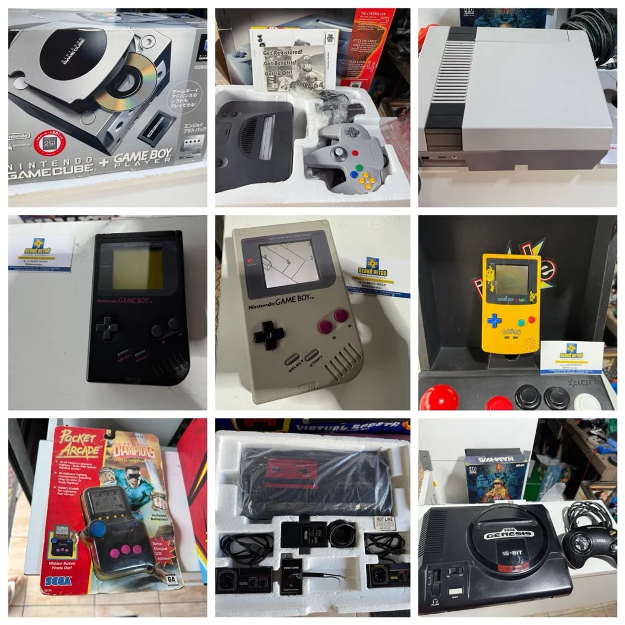 Consoles de Vídeo Game Diversos - Raridades! - Foto 3