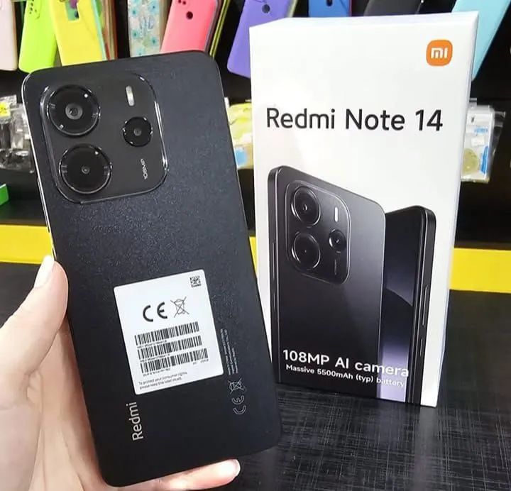 Redmi Note 14 Câmera 108MP Lacrado Original com Garantia 