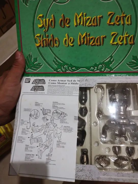 Vintage diecast shido de mizar os cavaleiros do zodíaco  - Foto 2