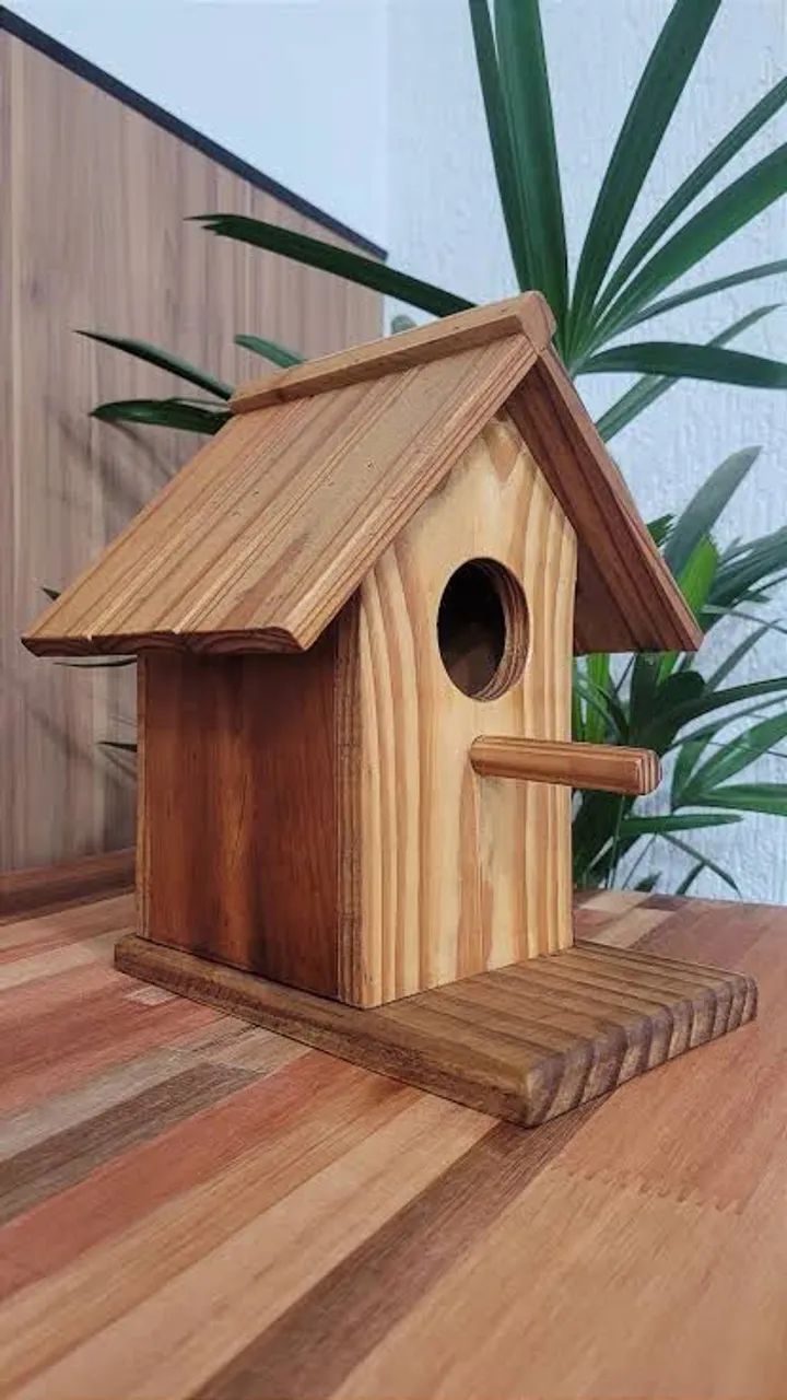 Casas de passarinho  e comedouro - Foto 2