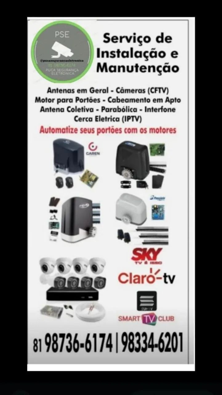 Motor para portão eletrônico  - Foto 6