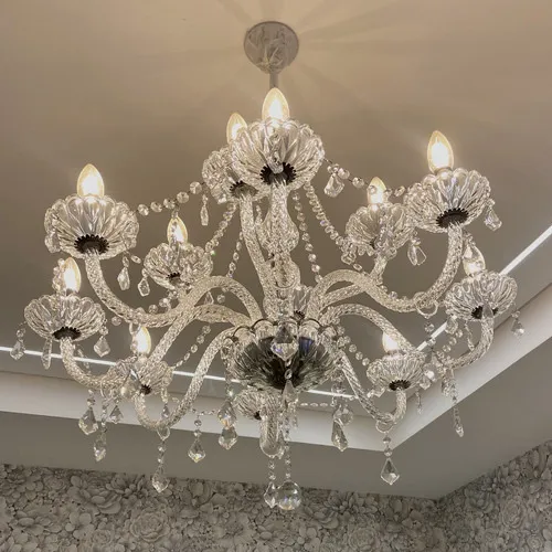 Lustre de Cristal Elegante e Imponente