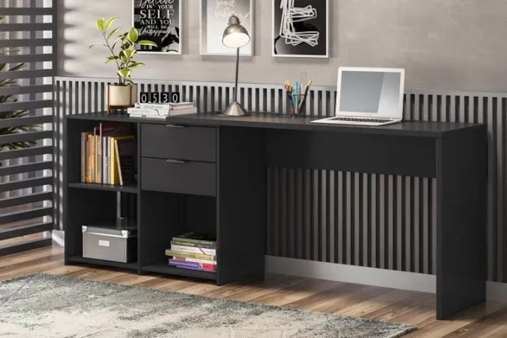 Mesa Office Canto Ou Reta NT 2060 - Receba Hoje