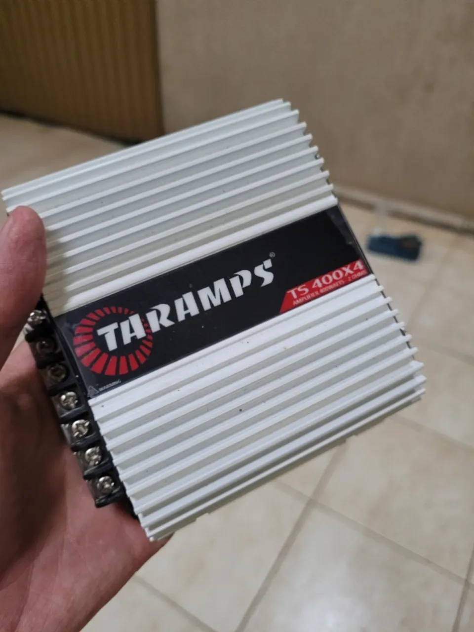 Móulo Amplificador De Som 4 Canais 400w 2 Ohms Rca Ts400x4