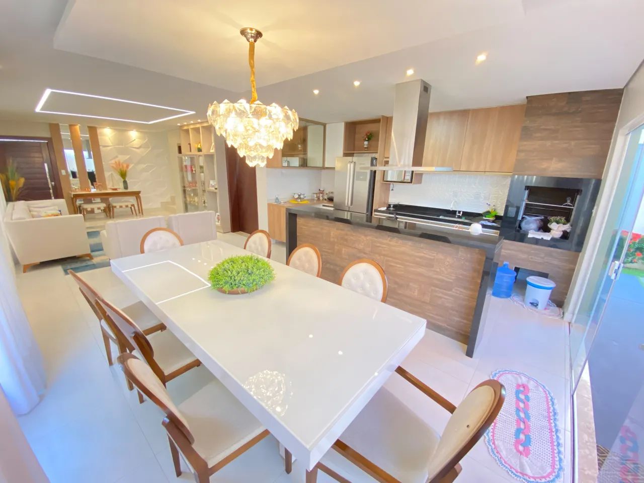 Condomínio Primor das Torres, casa com 3 quartos sendo um suíte master, 187 m2 PORTEIRA FE - Foto 4