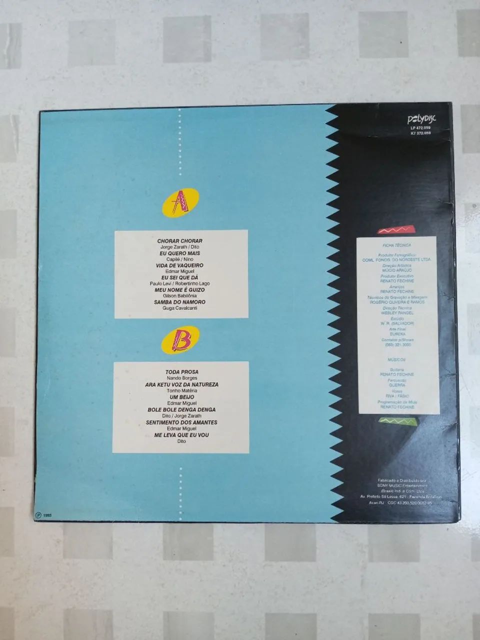 Disco de vinil  Banda Palov - É Demais! - Foto 2