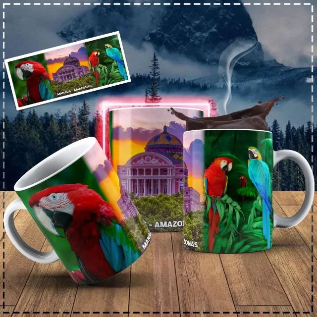 Canecas Dia do Amazonas - Foto 4