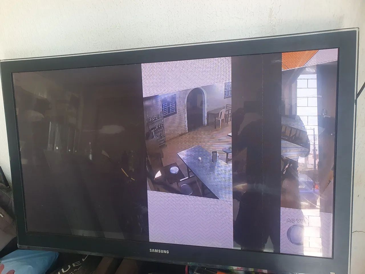 Tv samsung com defeito