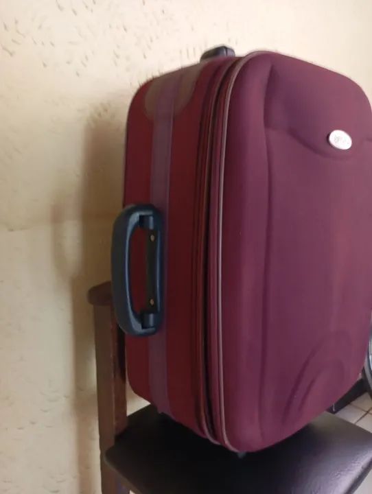Maleta de Viagem com rodinhas em ótimo estado! 100% funcional  - Foto 3