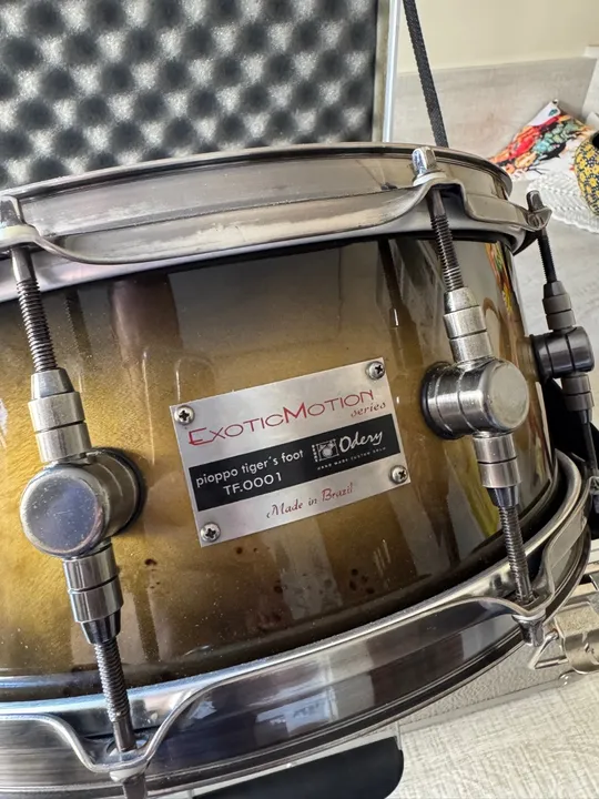 Caixa de Bateria Odery ExoticMotion Pipo Tiger's Foot TF-0001