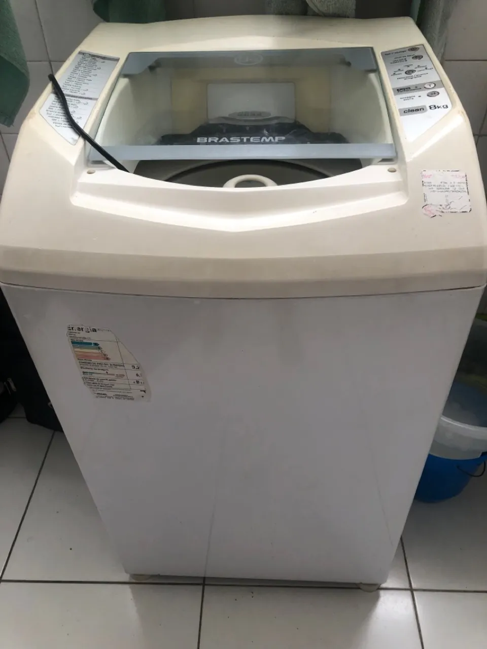 Lavadora de Roupa220V Brastemp 8kg C/ transformador e tv. Tudo por 500