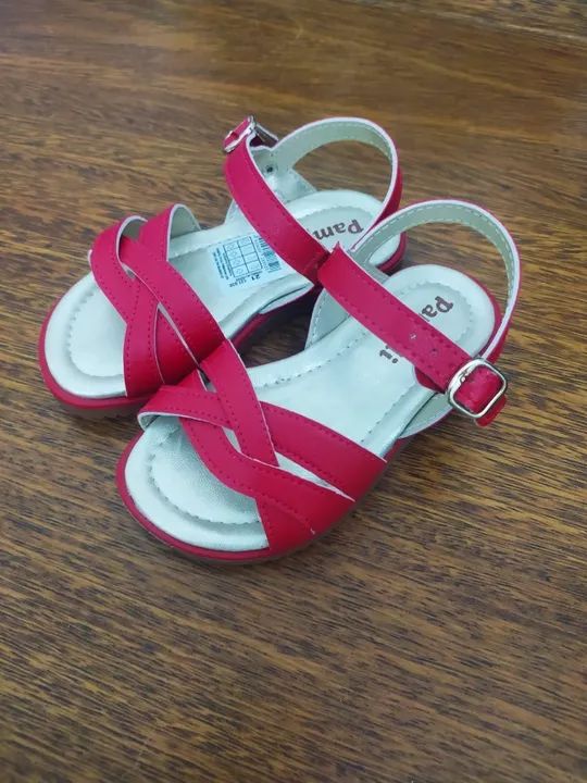 Sandália Vermelha Para Crianças
