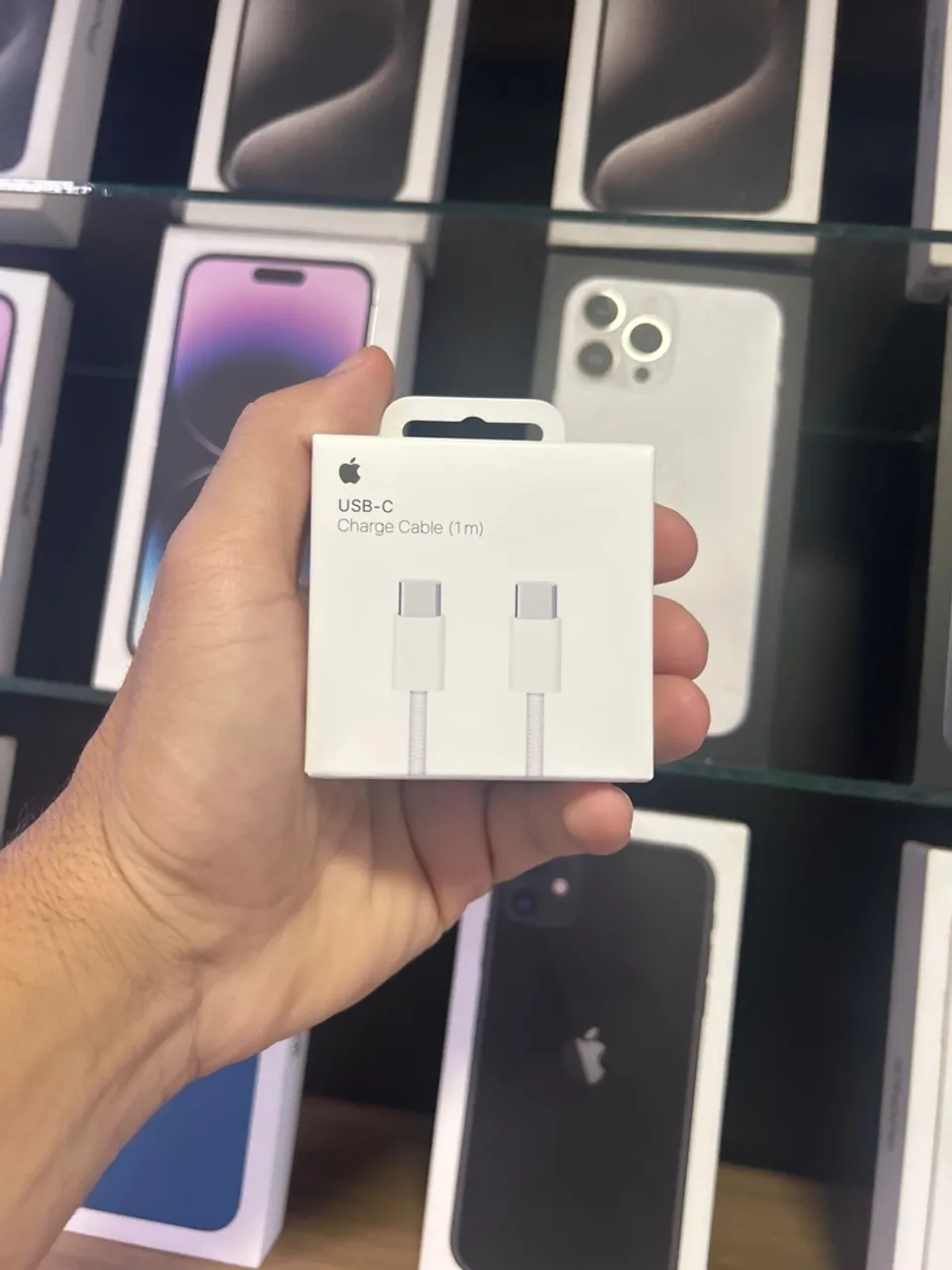 Cabo para iPhone tipo c , um ano de garantia
