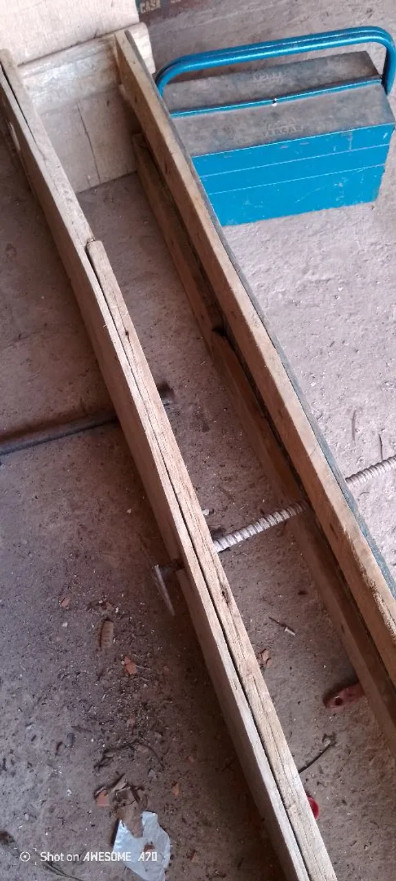 Forma para viga e de Madeirite