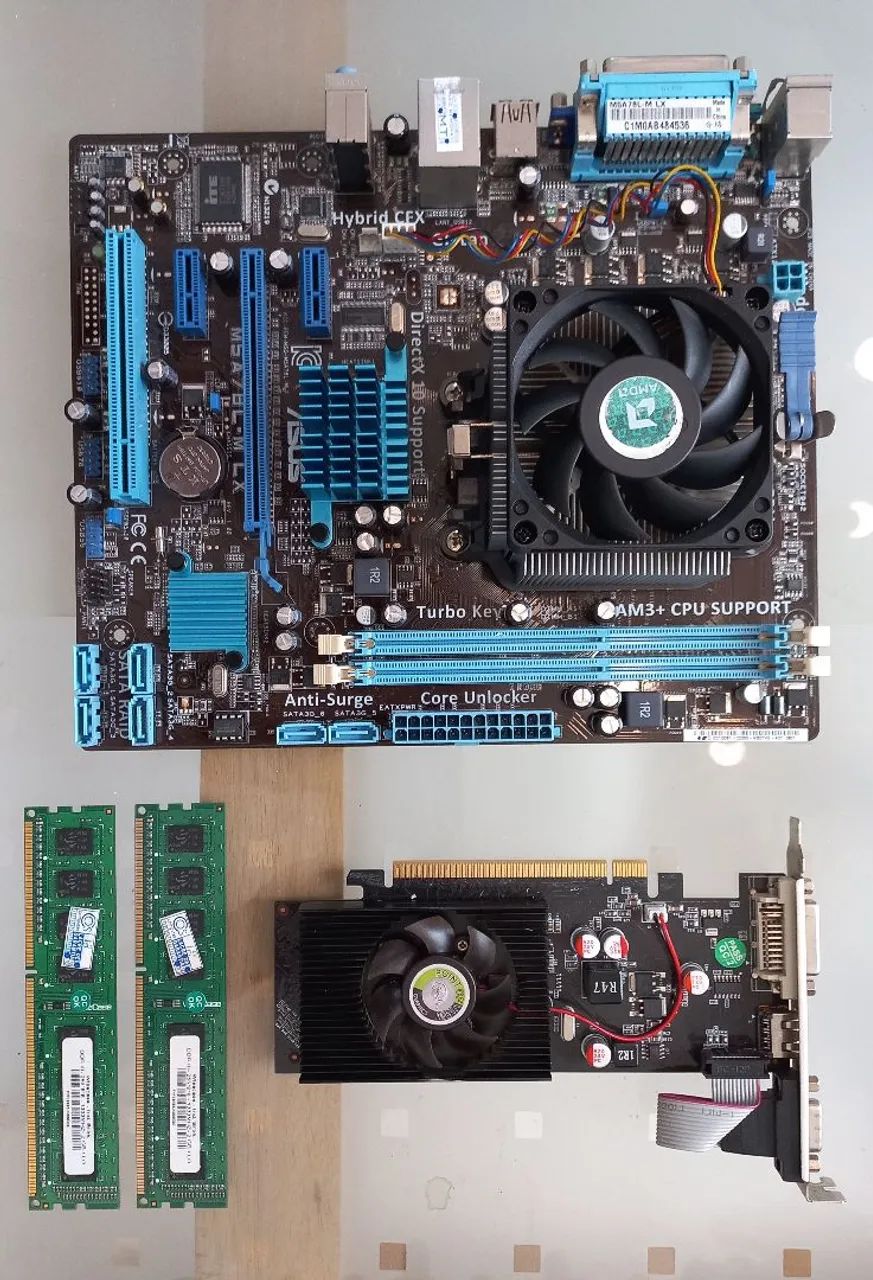 Computador CPU, Processador AMD FX 6100 e Placa de vídeo - Foto 4