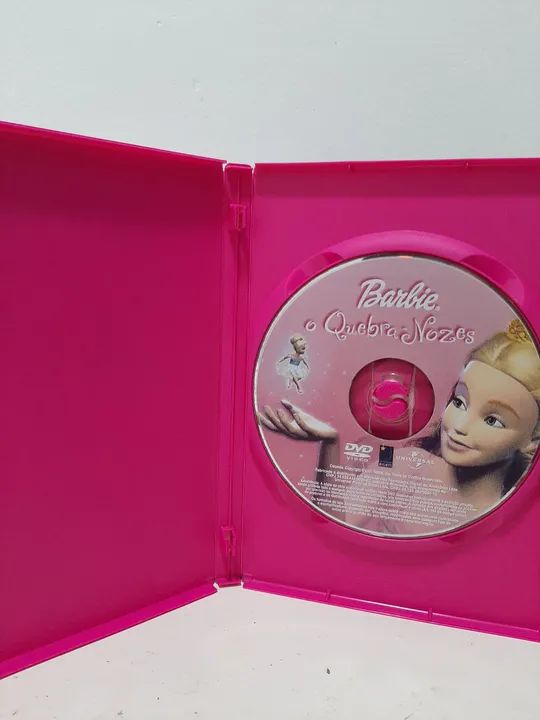 Lote DVDs filmes Barbie - Quebra Nozes, Vida de Sereia e Butterfly e a Princesa Fairy - Foto 4