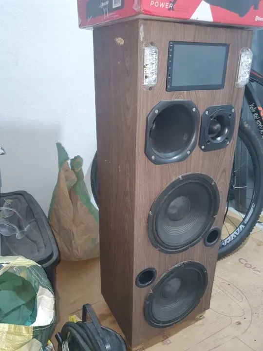 VENDE-SE CAIXA MONTADA COMO UM SOM DE CARRO. - Foto 2