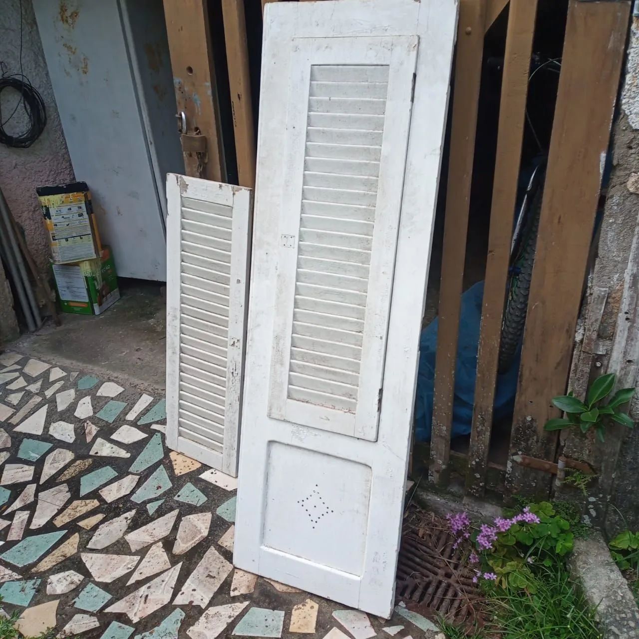 Janelas antigas de demolição  - Foto 2