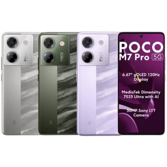 Celular Xiaomi POCO M7 Pro 5G NFC 256GB 8GB RAM Novo + Entrega Grátis