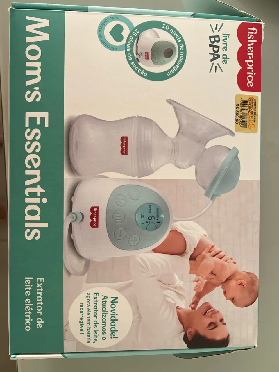 Extrator de Leite Elétrico Mom's Essentials Fisher-Price