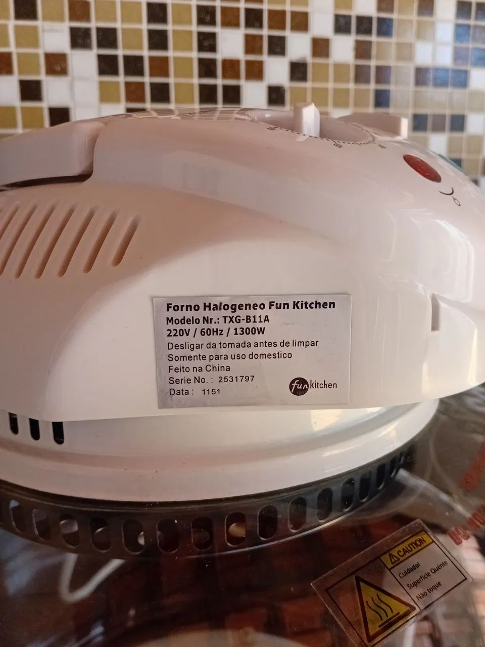 Forno Halogeneo Fun Kitchen para uso culinária ou baby reborn - Foto 5