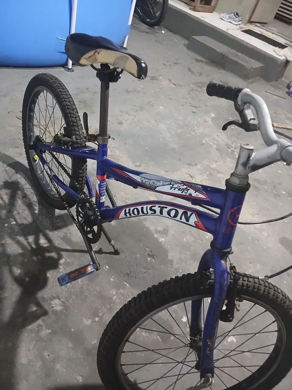 Bicicleta Infantil Azul - Foto 5