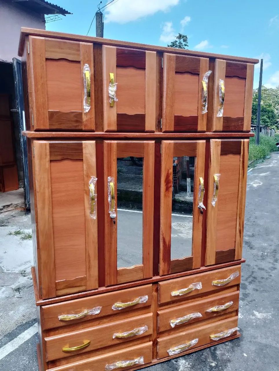 GUARDA ROUPA DE CASAL 4 PORTAS  - Foto 2