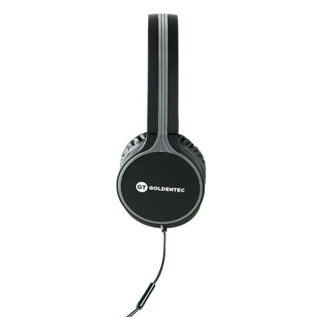Headphone GT Duo Black/Grey P3 com Microfone Integrado - WZetta - Foto 3