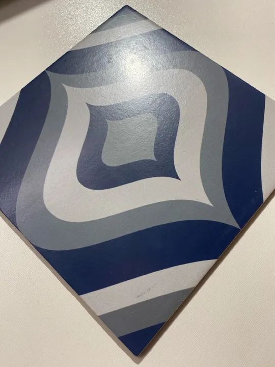 Revestimento Cerâmico Padrão Geométrico 20x20 - Foto 4