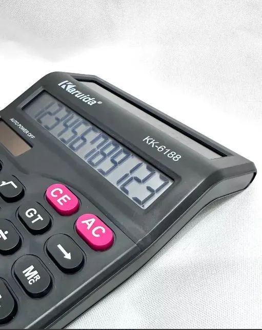 Calculadora Karuida kk-6188 Visor duplo 12 Dígitos Teclas Grandes - Foto 3