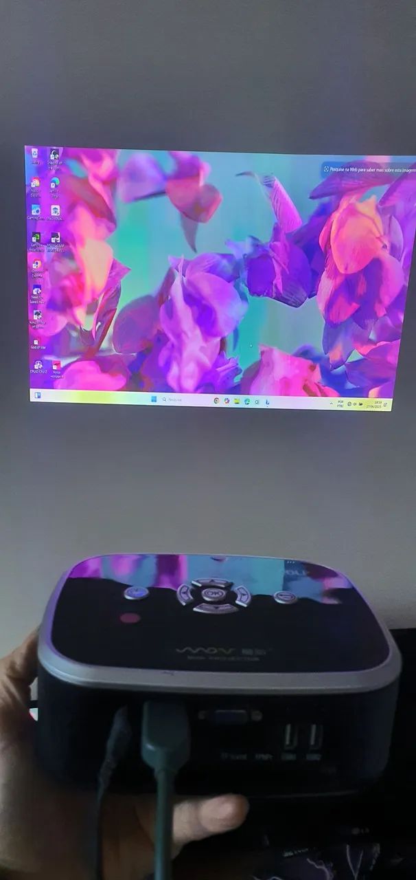 Projetor de alta qualidade led DLP lente selado - Foto 2