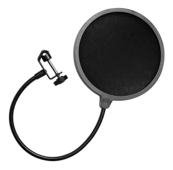 Pop Shield Protetor Anti Ruido p/ Microfone M-061 -POP FILTER  Loja Coimbra Entregamos - Foto 3