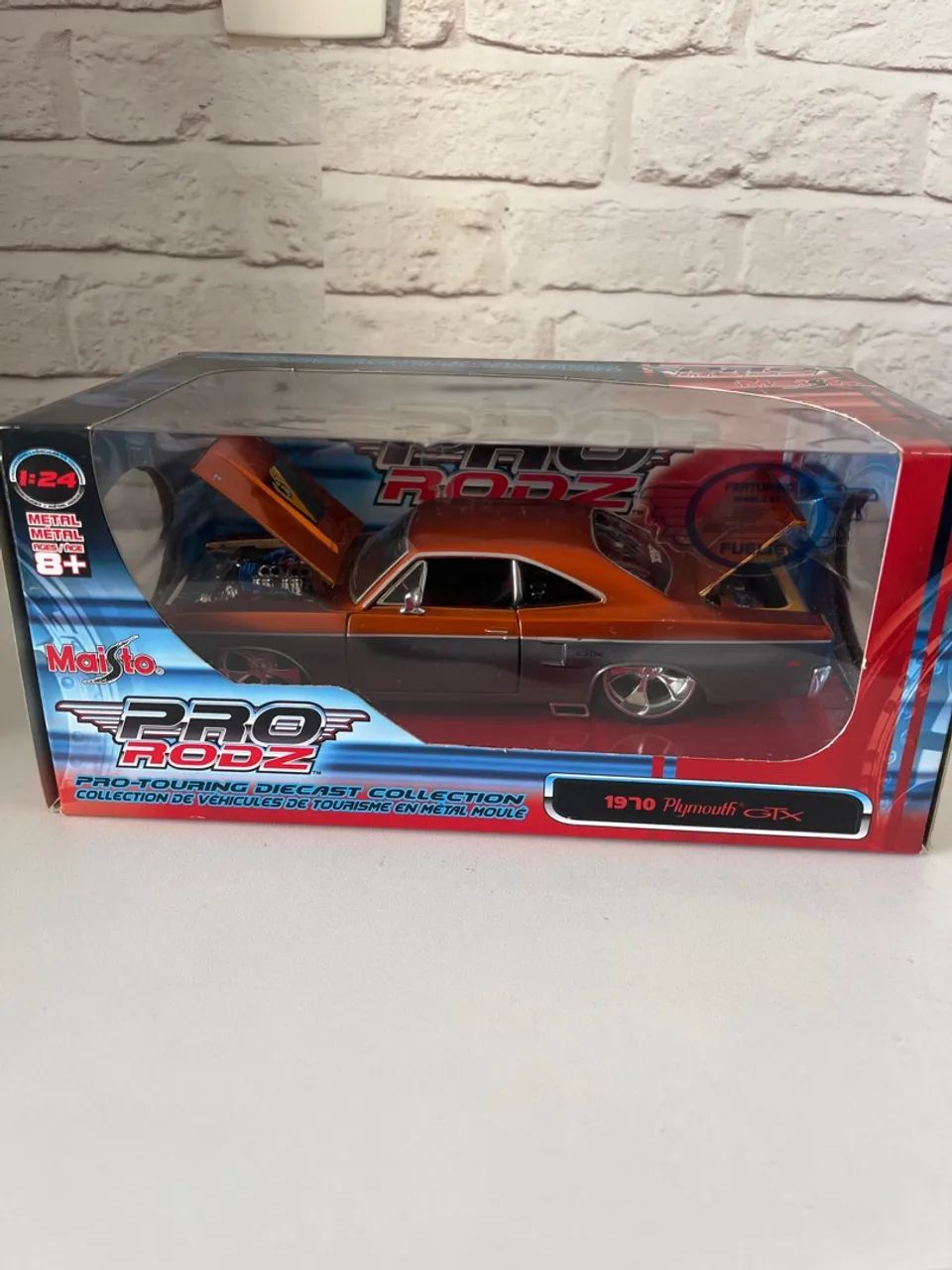 Miniatura Plymouth GTX 1970 Pro Rodz Maisto Hobbies e coleções