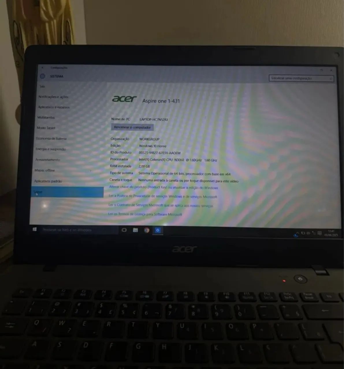 Notebook Acer Aspire One 1-431 - Foto 3