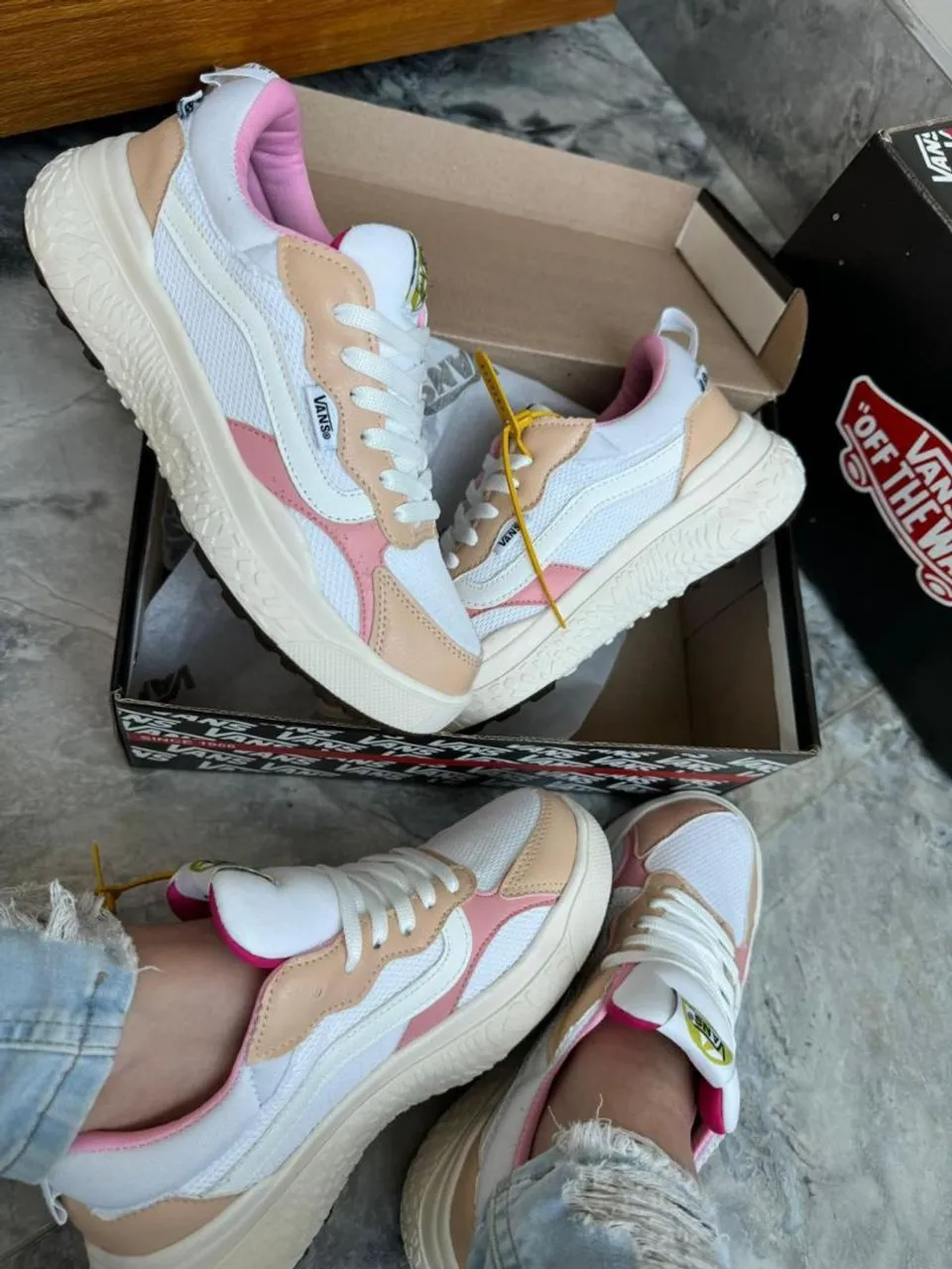 Tênis Vans Colorido Feminino - Novo e Original