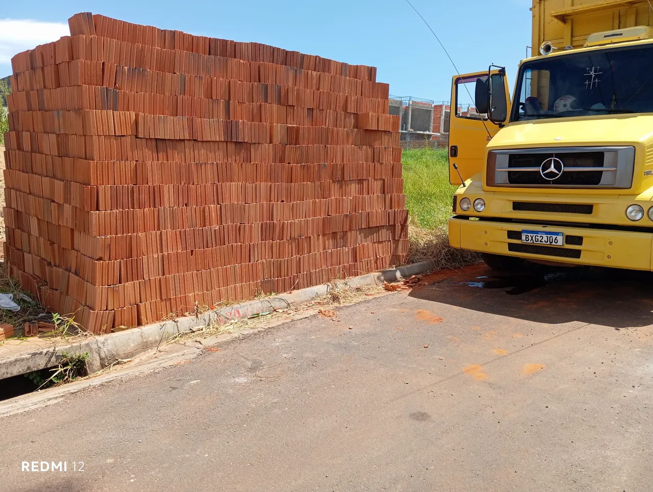 Tijolos para construção