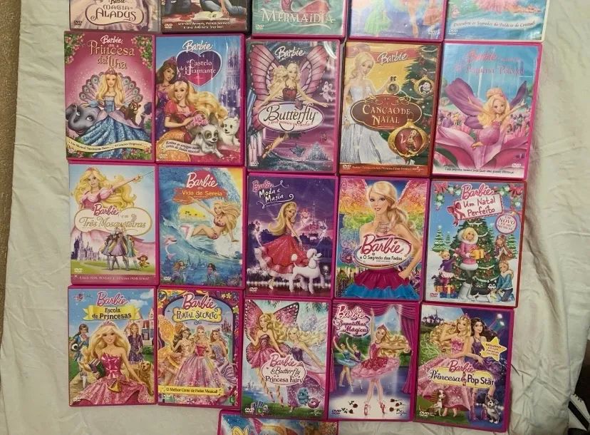 Coleção de DVDs Barbie - 26 DVDs - Foto 3