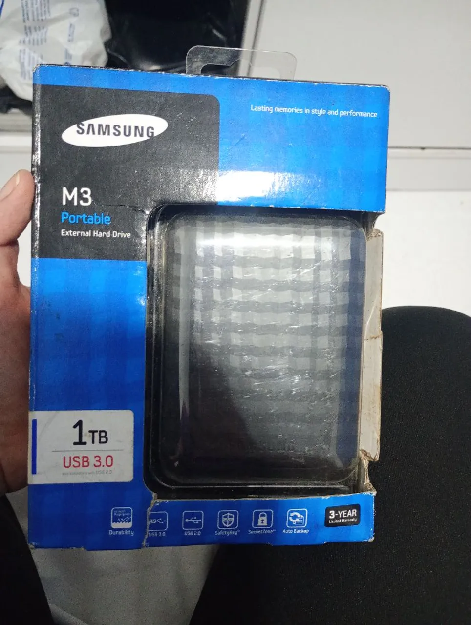 HD Externo Samsung M3 1TB USB 3.0