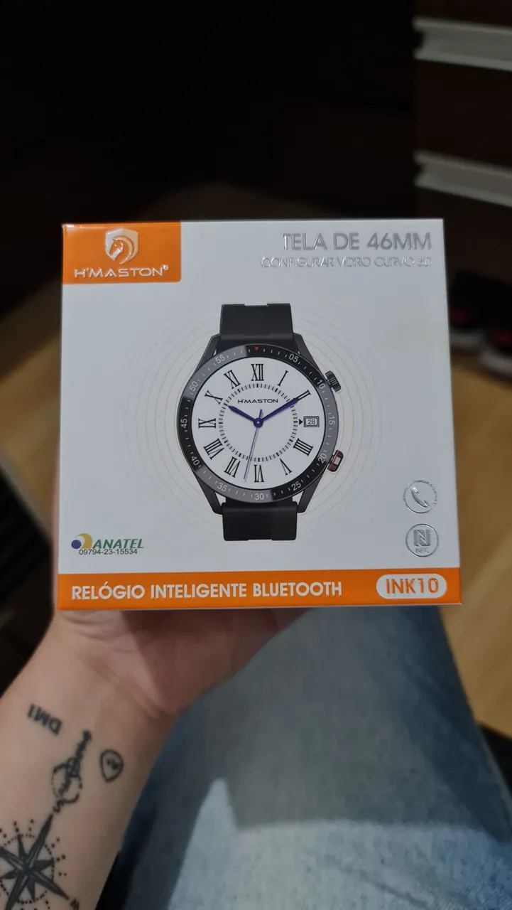 Smartwatch H'MASTON INK10 - Tela 46mm