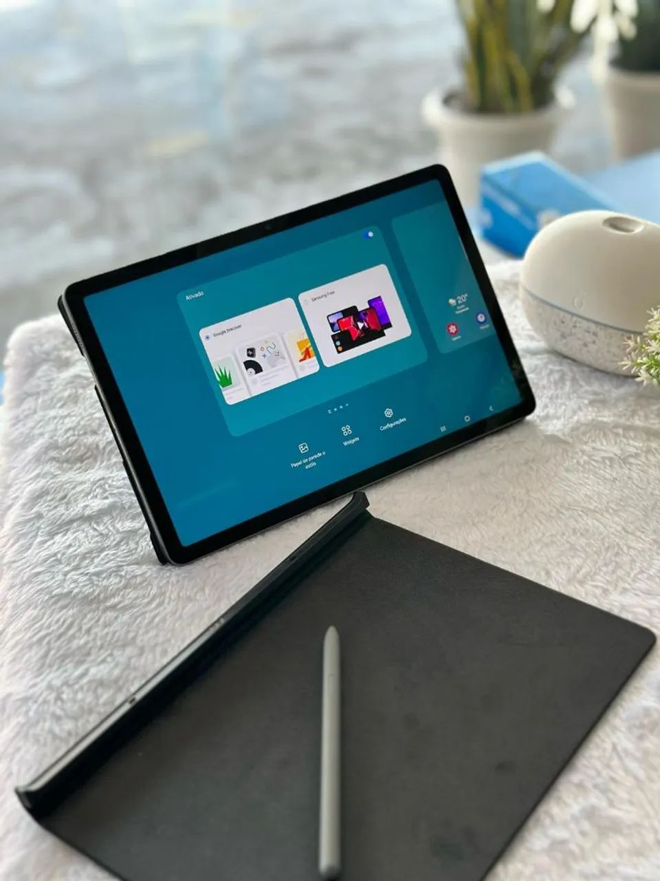 Tablet S9 FE 128GB de armazenamento