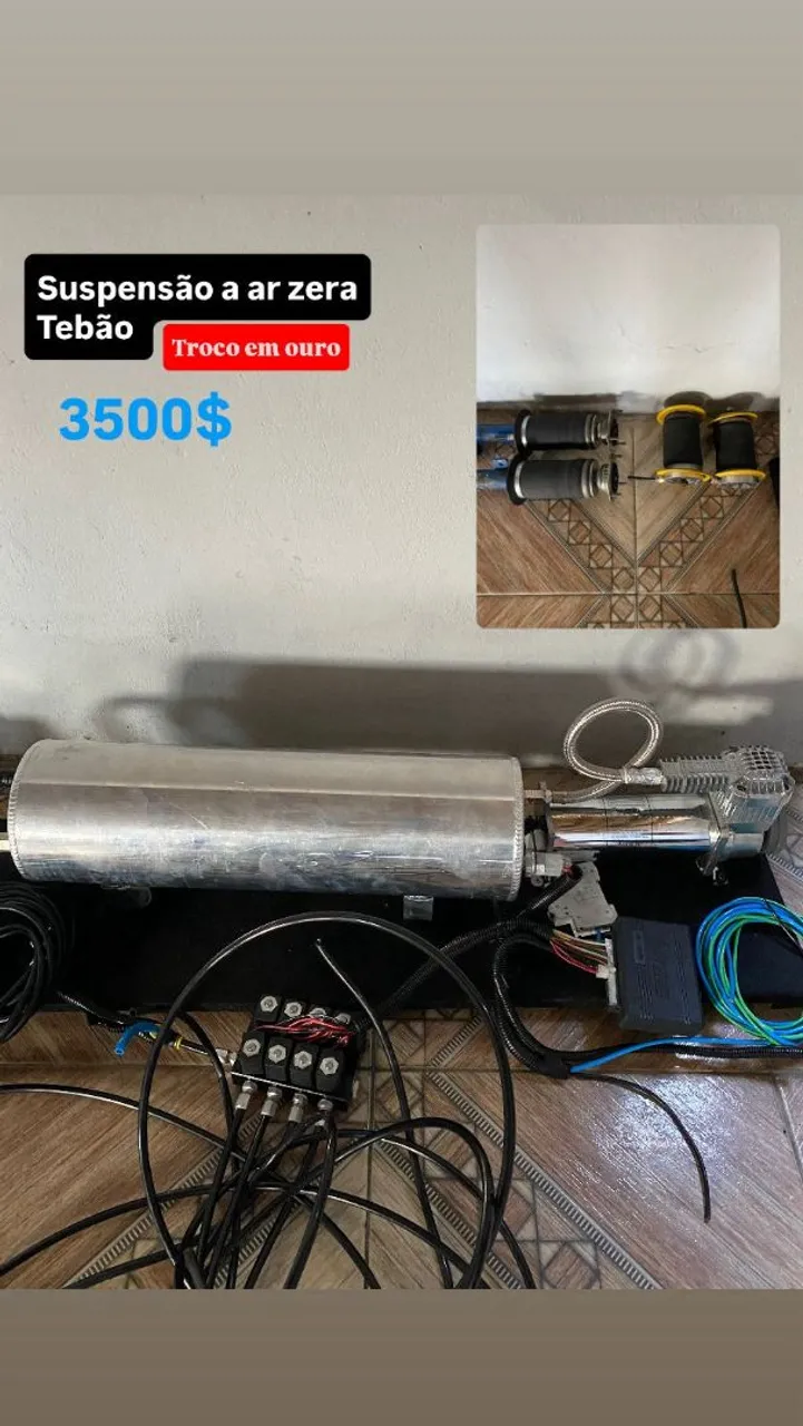 Suspensão a ar Zera Tebão