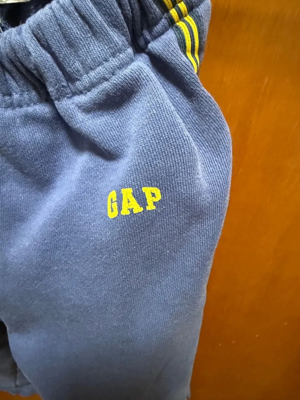 Criança - Calça de Moletom Azul GAP - Foto 4
