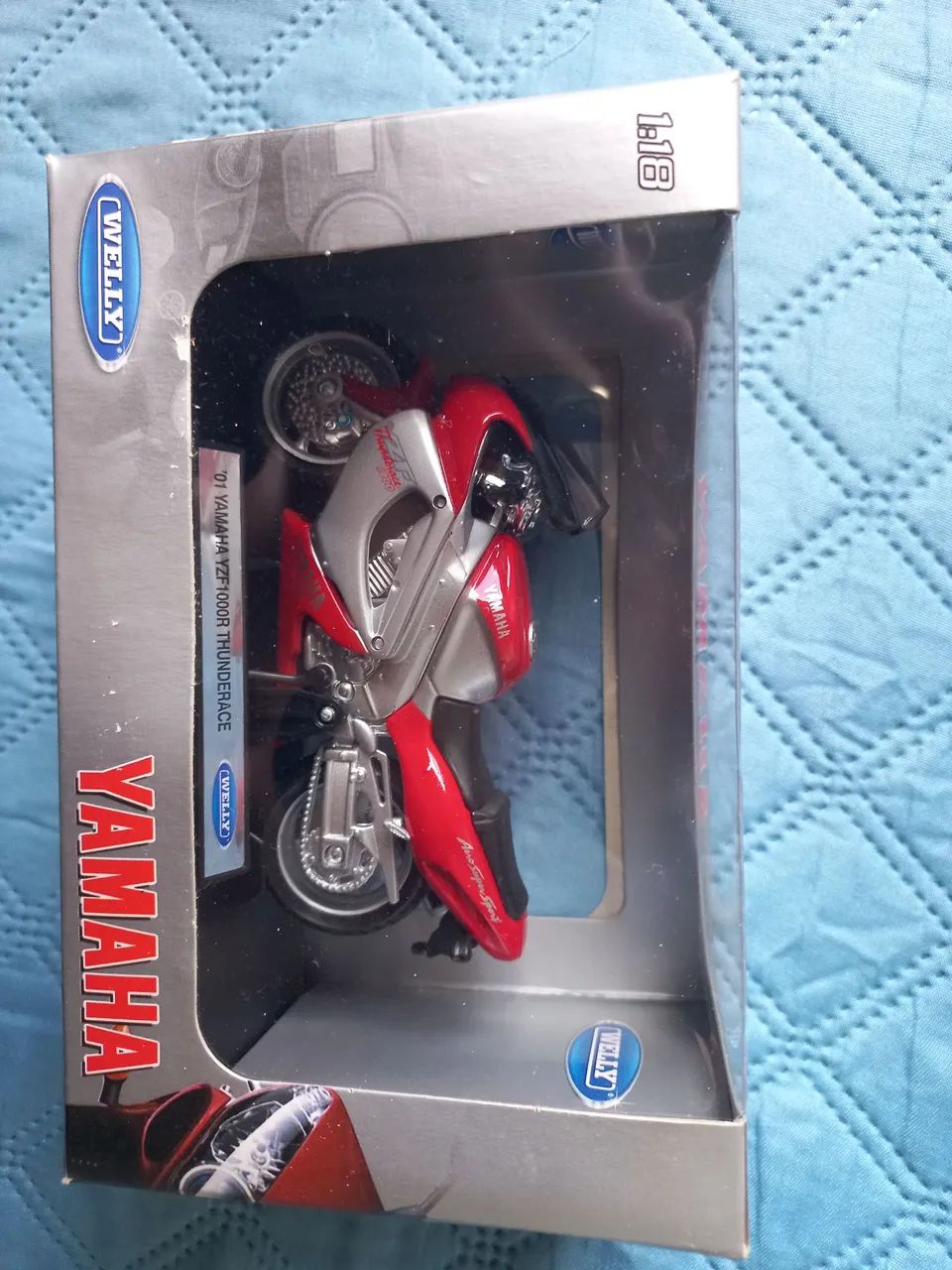 Motos Welly Yamaha Escala 1:18 - Foto 3