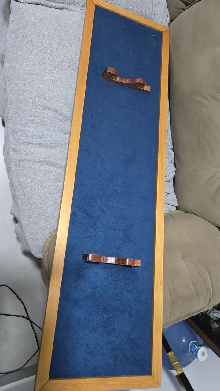 Suporte de Parede para Espada Militar - Azul [Aeronáutica]