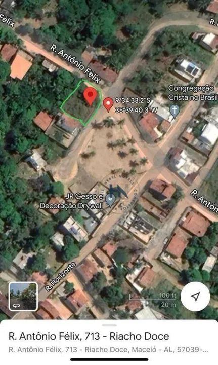 Terreno à venda, 126 m² por R$ 140.000 - Riacho Doce - Maceió/AL - Foto 3