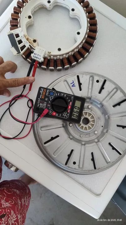 Peças para máquina de lavar - Motor e Tampa - Foto 2