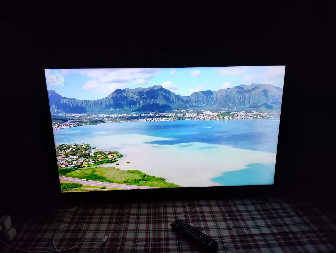 TV Samsung Tela Grande - Imagem Incrível