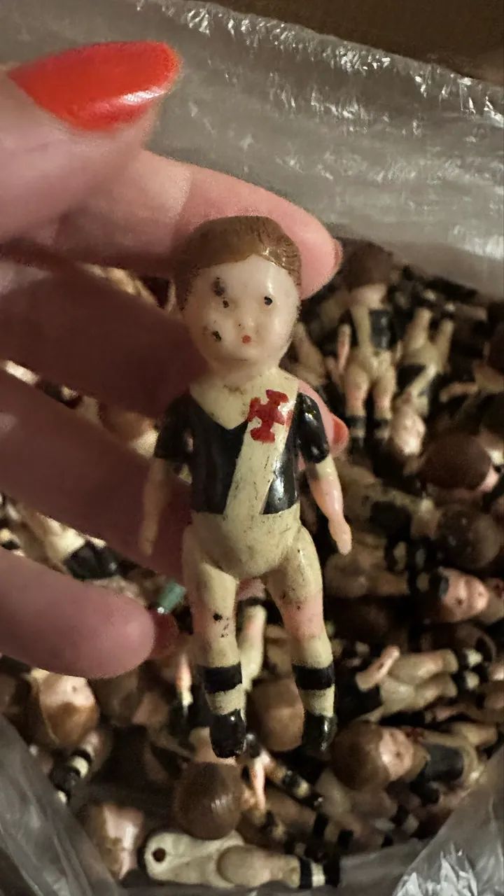 Antigo bonecos baquelite jogador Vasco da Gama  - Foto 2