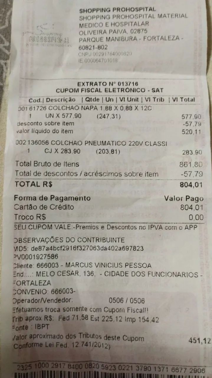 Colchão hospitalar pneumático  - Foto 5